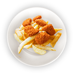 Kids 4 Pcs Chicken Nuggets Meal 