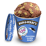 Ben & Jerry's Moo - Phoria Chocolate Cookie Dough Ice Cream 